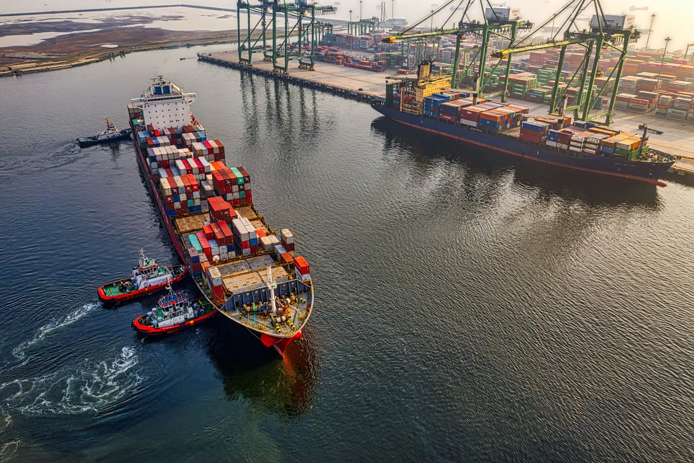 Cargo port representing the pan-India logistics network