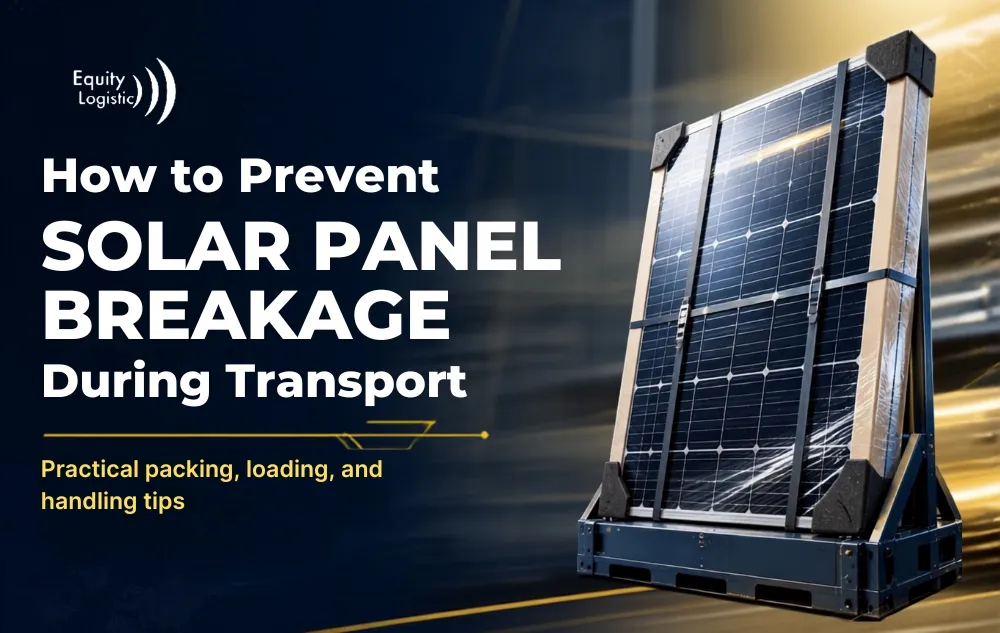 How to Prevent Solar Panel Breakage During Transport
