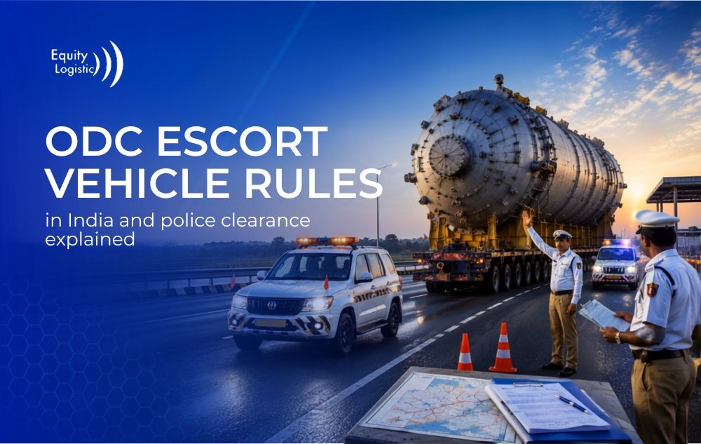 ODC Escort Vehicle Rules in India and Police Clearance Explained
